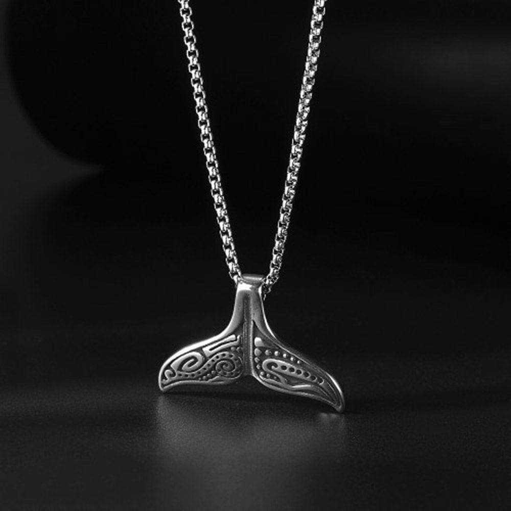 [토르소] TJN1002 웨이브 테일 목걸이