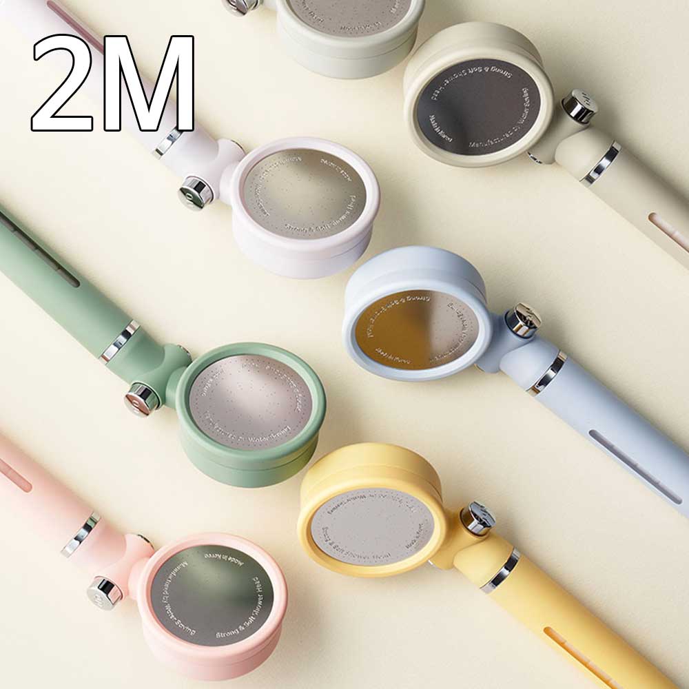 설치가 간편한 온오프 원터치 컬러필터샤워헤드 세트 2M