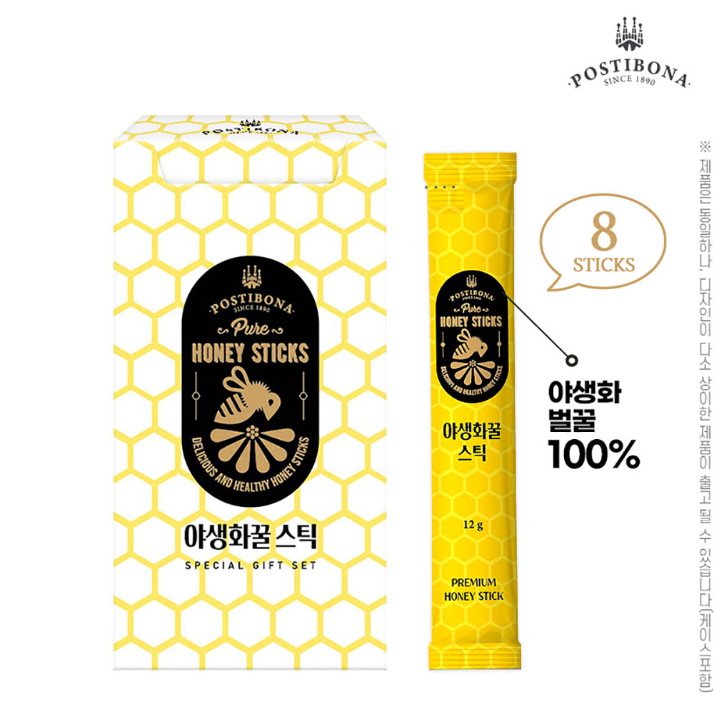 포스티보나 천연야생화꿀8스틱1P