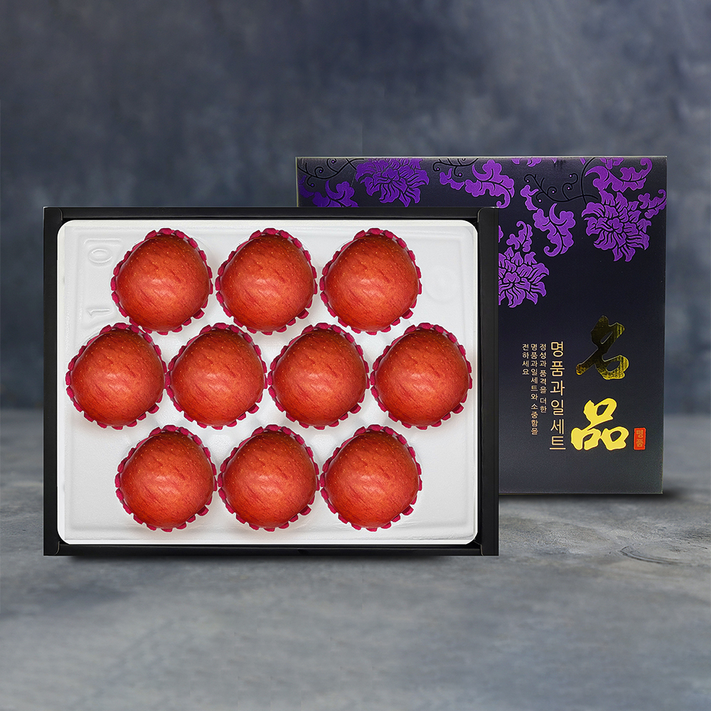 [노블] 알뜰 사과 선물세트 2호 (2.9kg/9~10과)