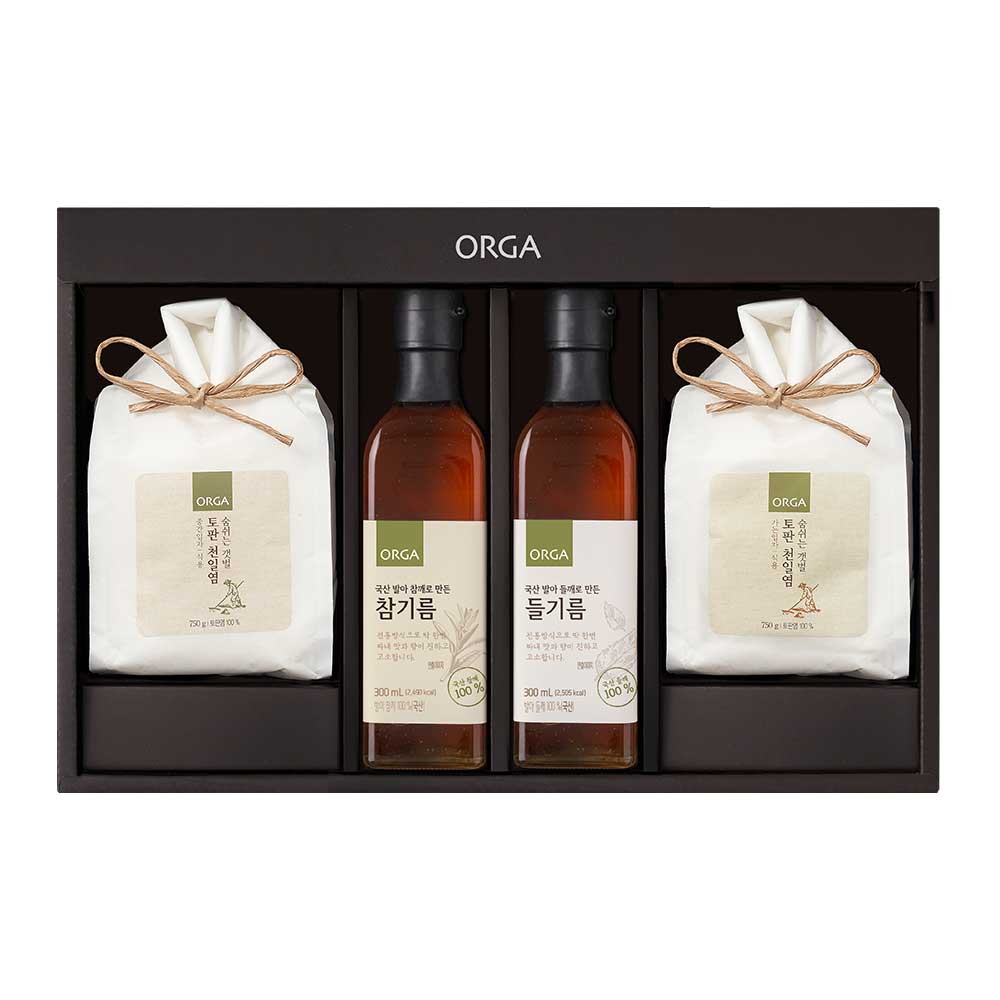 (백화점판매상품) ORGA 올가 참기름 선물세트 4호