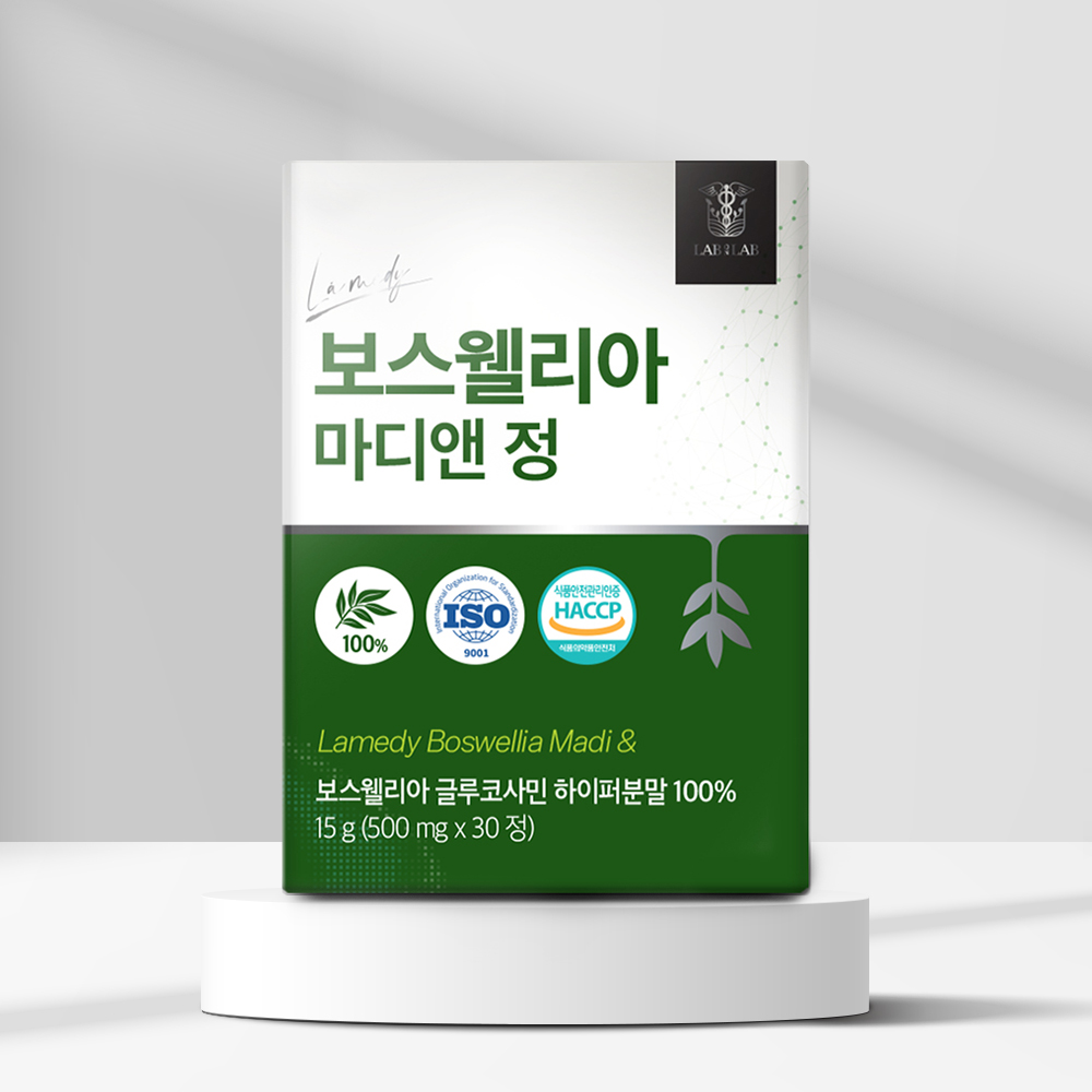 랩온랩 보스웰리아 마디앤 정 15g(30정)
