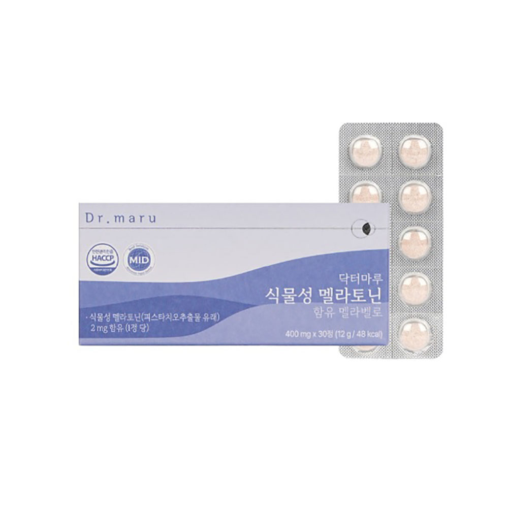 [닥터마루] 식물성 멜라토닌 함유 멜라벨로 400mg x 30정
