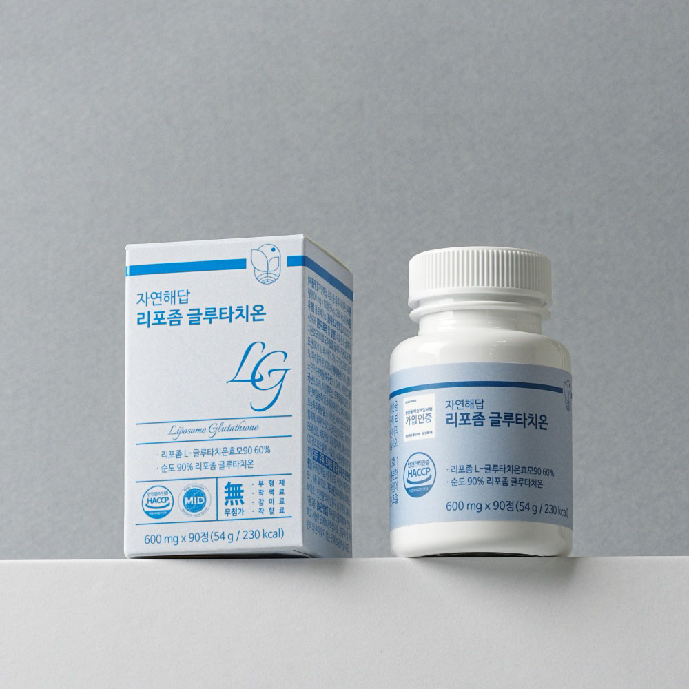 [자연해답] 리포좀 글루타치온 600 mg x 90정