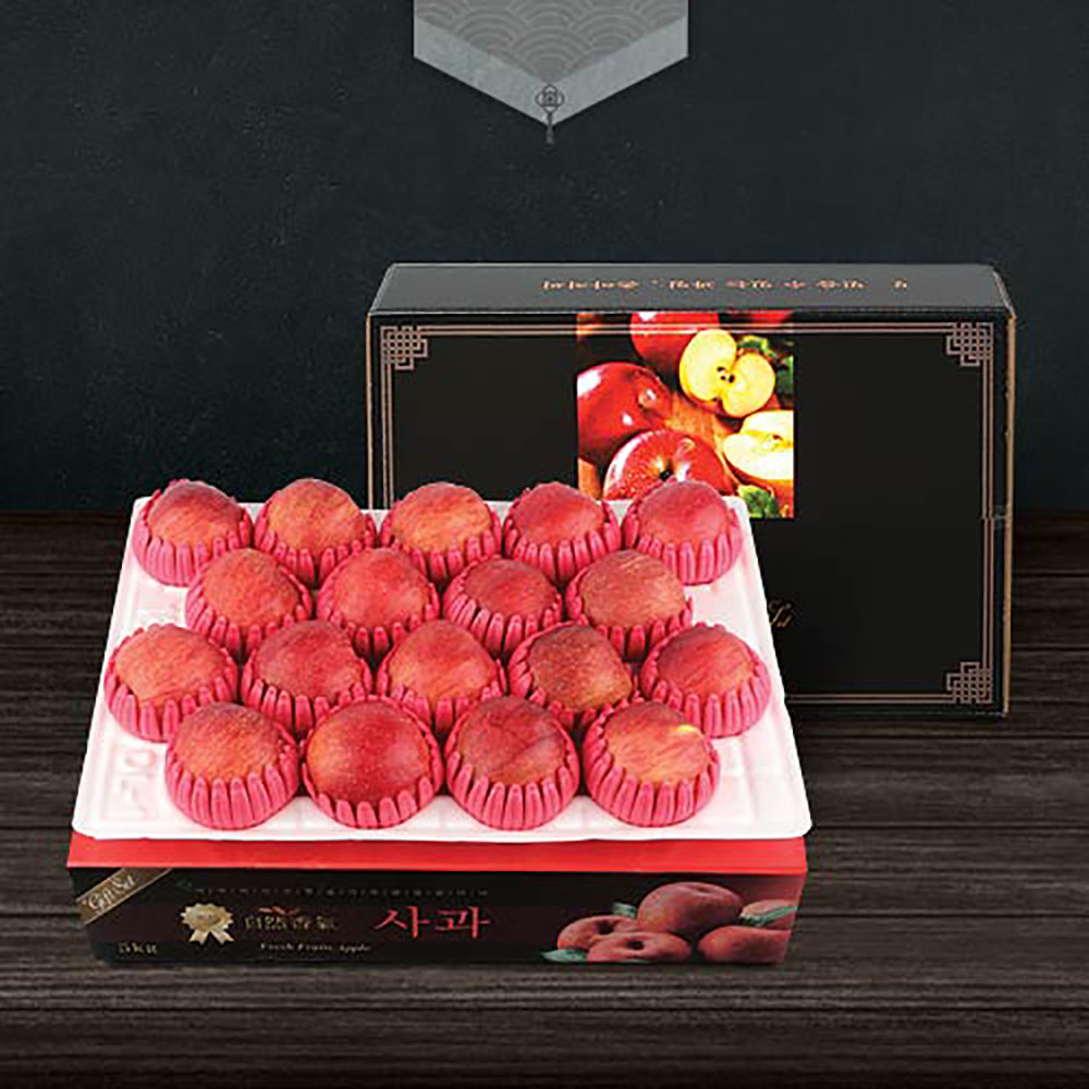 달옥농산 실속형 사과선물세트 4kg 중과