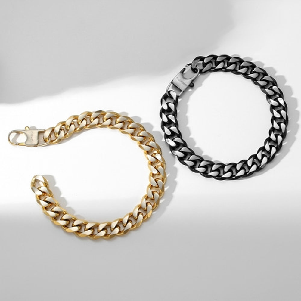 [토르소] TJB1007-8 미드나잇 볼드 커브 팔찌(색상,사이즈 택1)