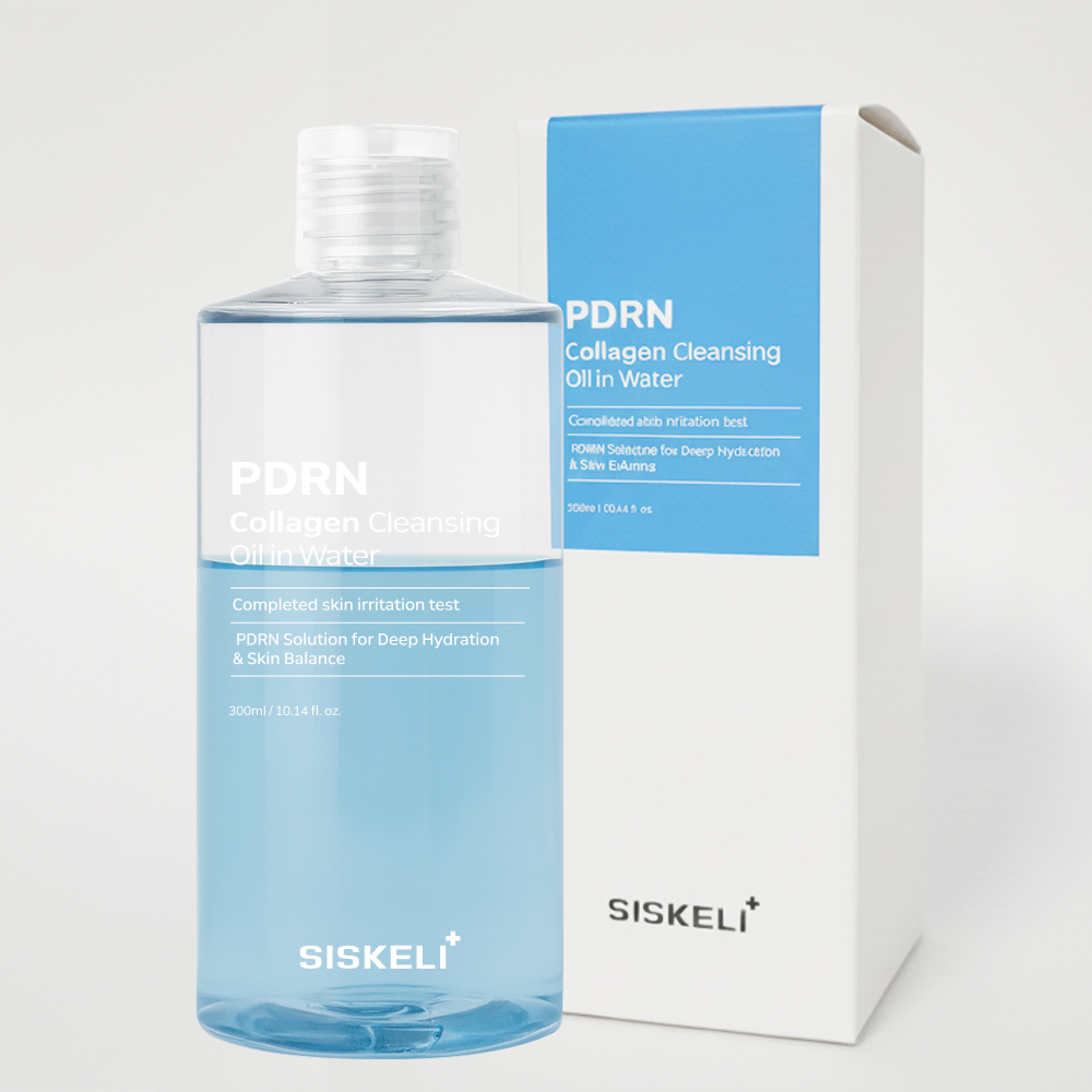 [시스켈리] PDRN 콜라겐 클렌징 오일 인 워터 300ml