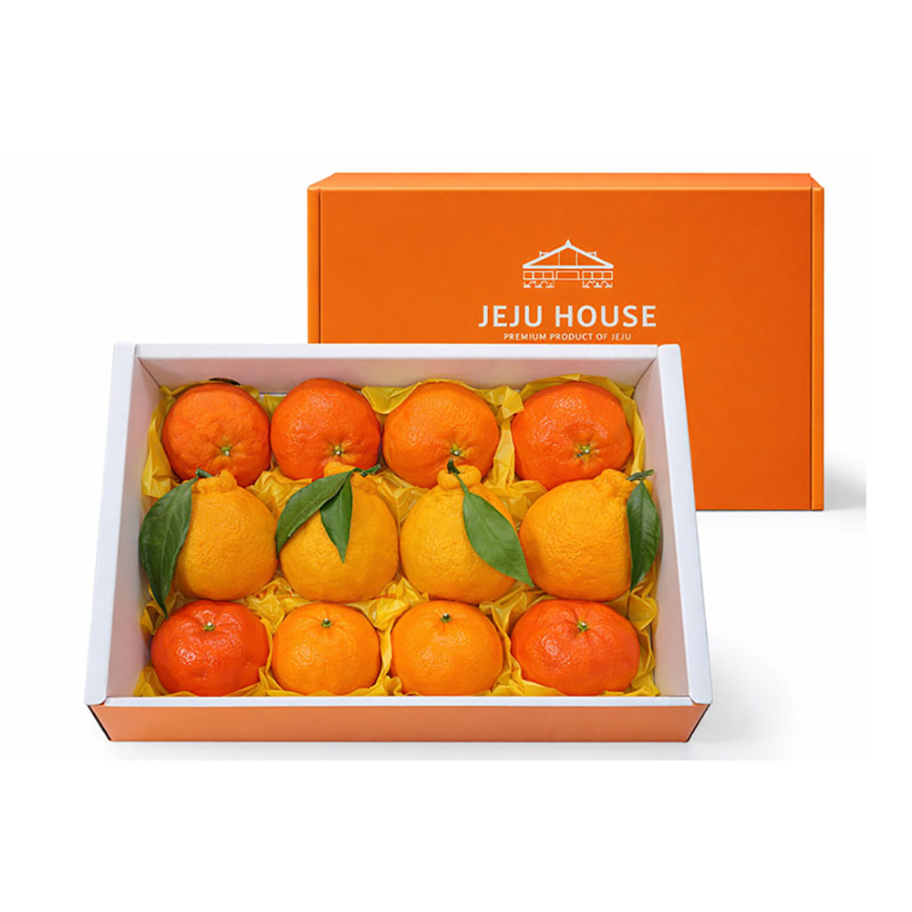 제주하우스 혼합(레드향+한라봉+천혜향)실속세트 3k(9-12과)