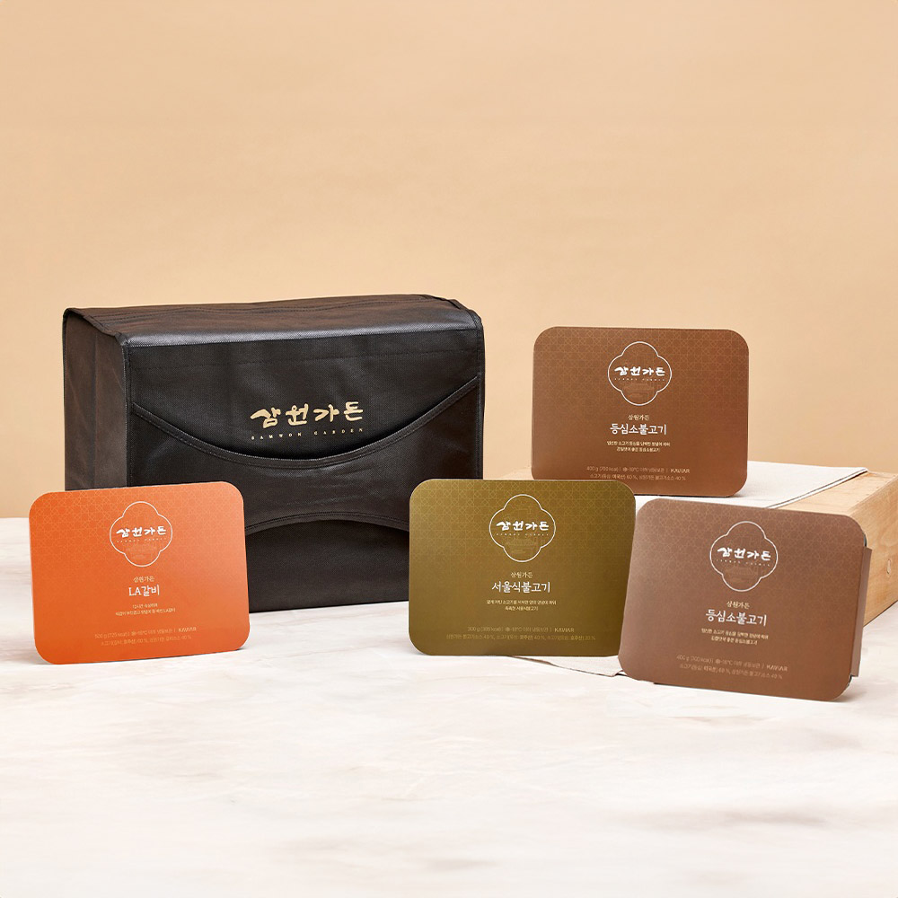 삼원가든 불고기&갈비 모듬 선물세트 선