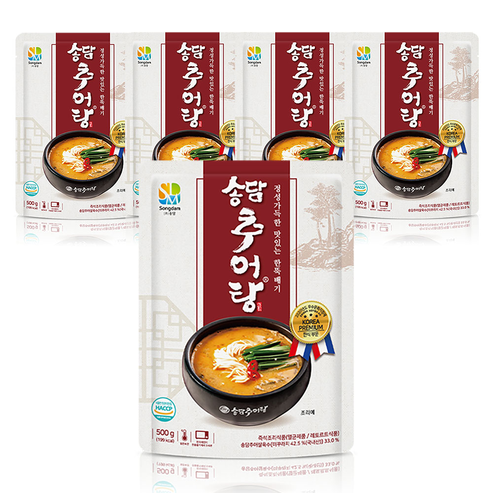 송담 추어탕 500g × 5팩