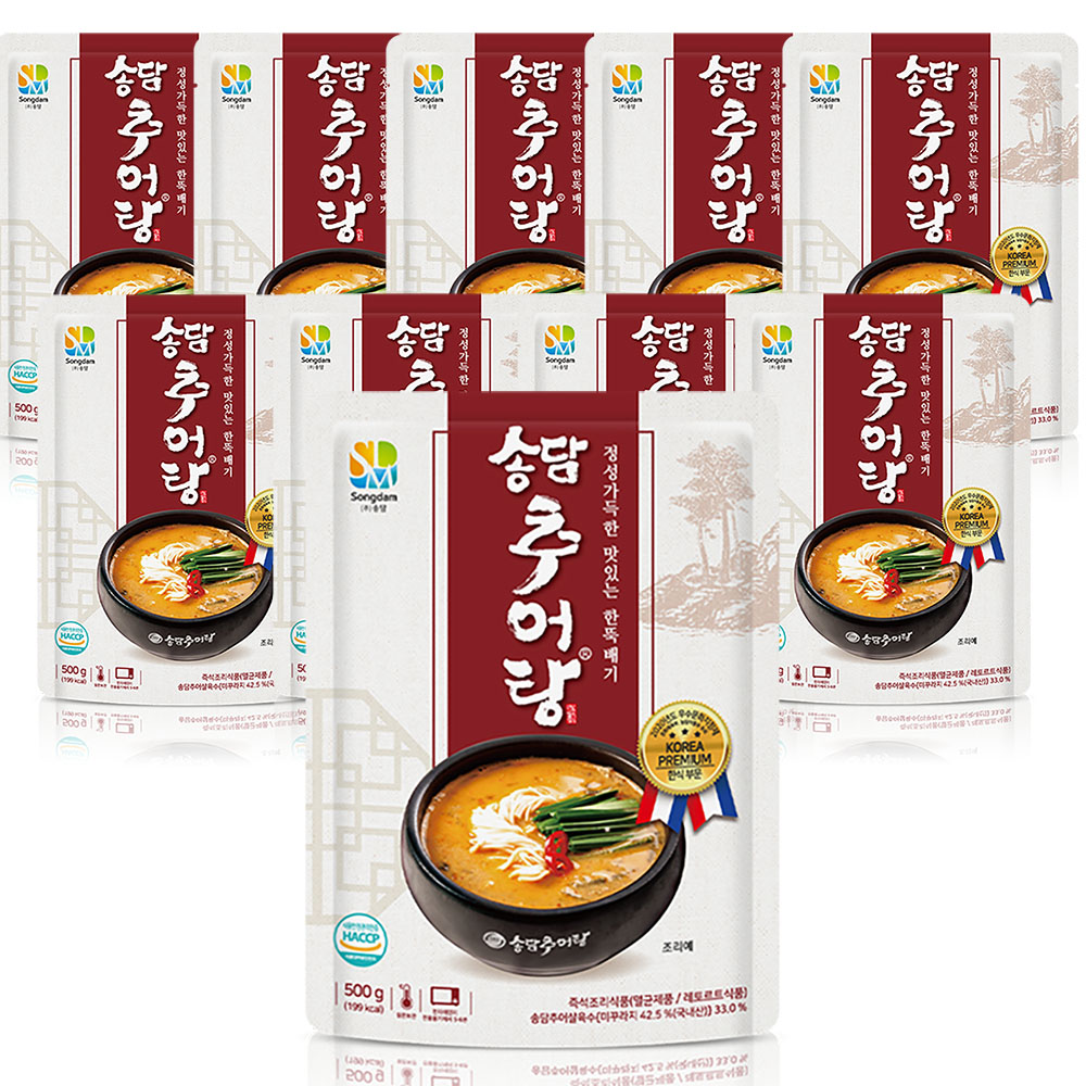 송담 추어탕 500g × 10팩