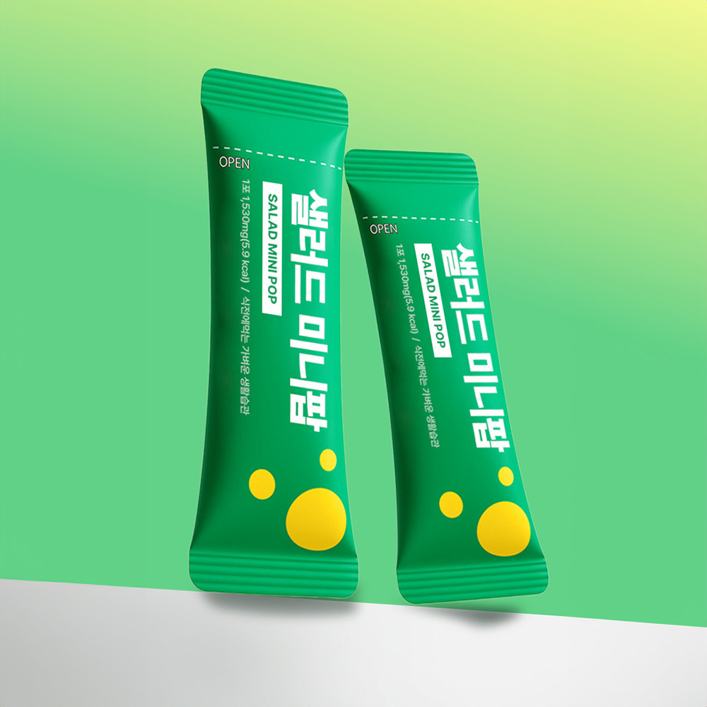샐러드 미니팝 (1,530mg x 30포) 1박스