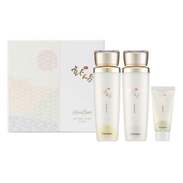 [한독화장품] 화삼 한방 스킨케어 3종 세트 (쇼핑백 포함)