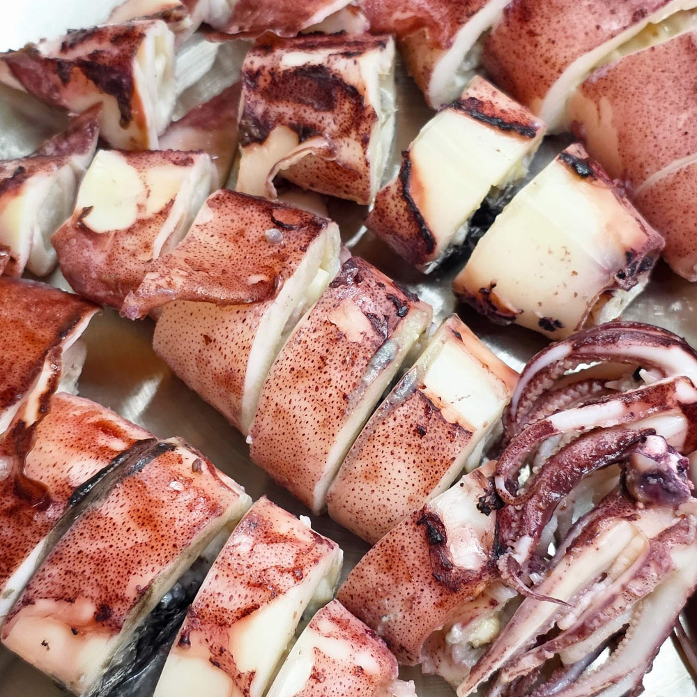 산지직송 동해안 급냉 한치 1kg 15미 내외