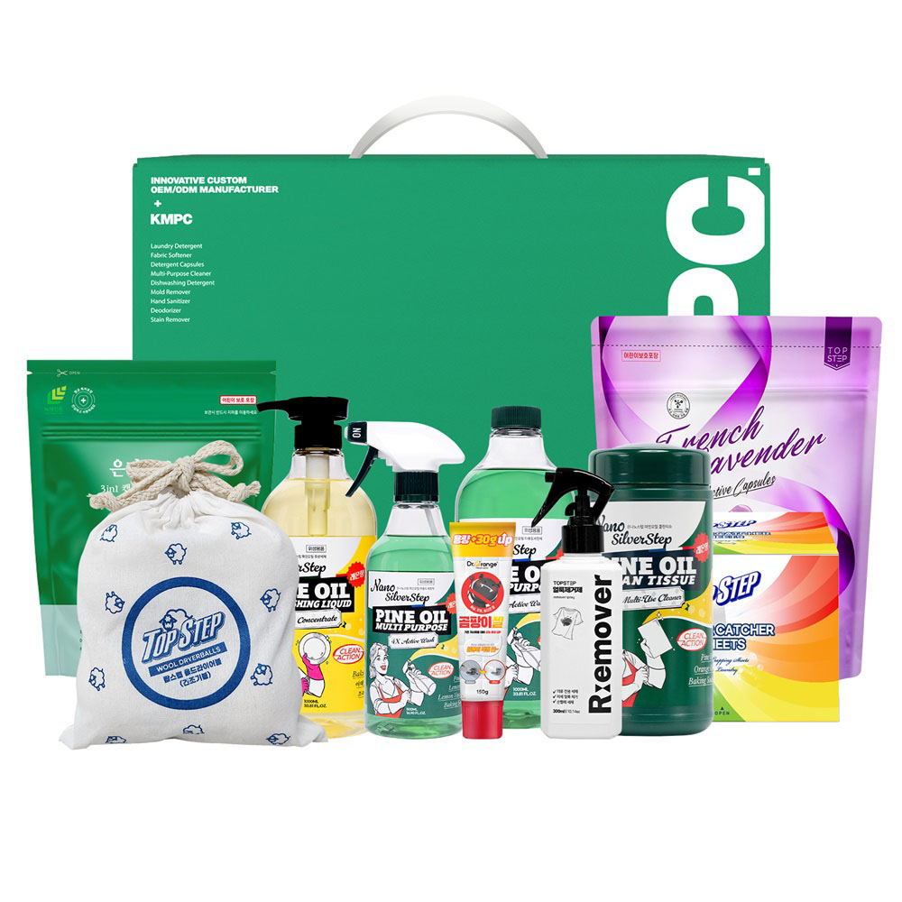 1-1호 은나노스텝 & 탑스텝 청소/세탁 10종 선물세트