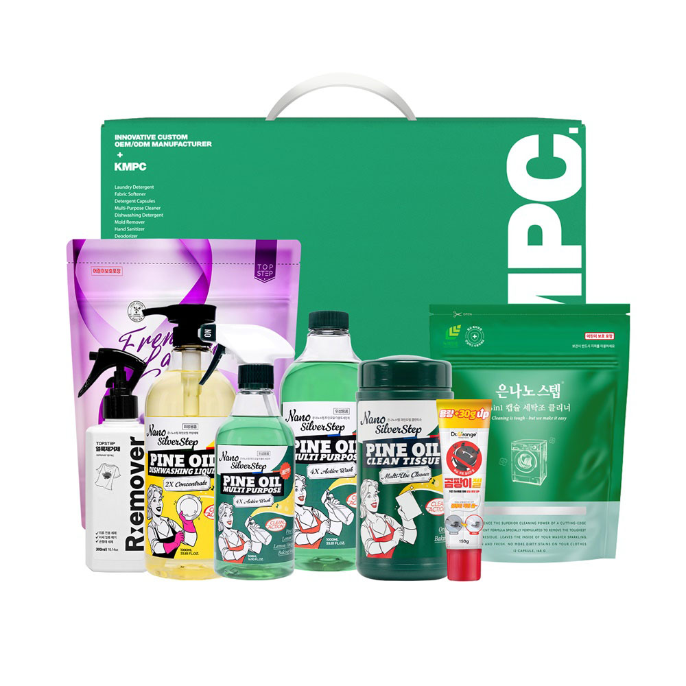 2-1호 은나노스텝 & 탑스텝 청소/세탁 8종 선물세트