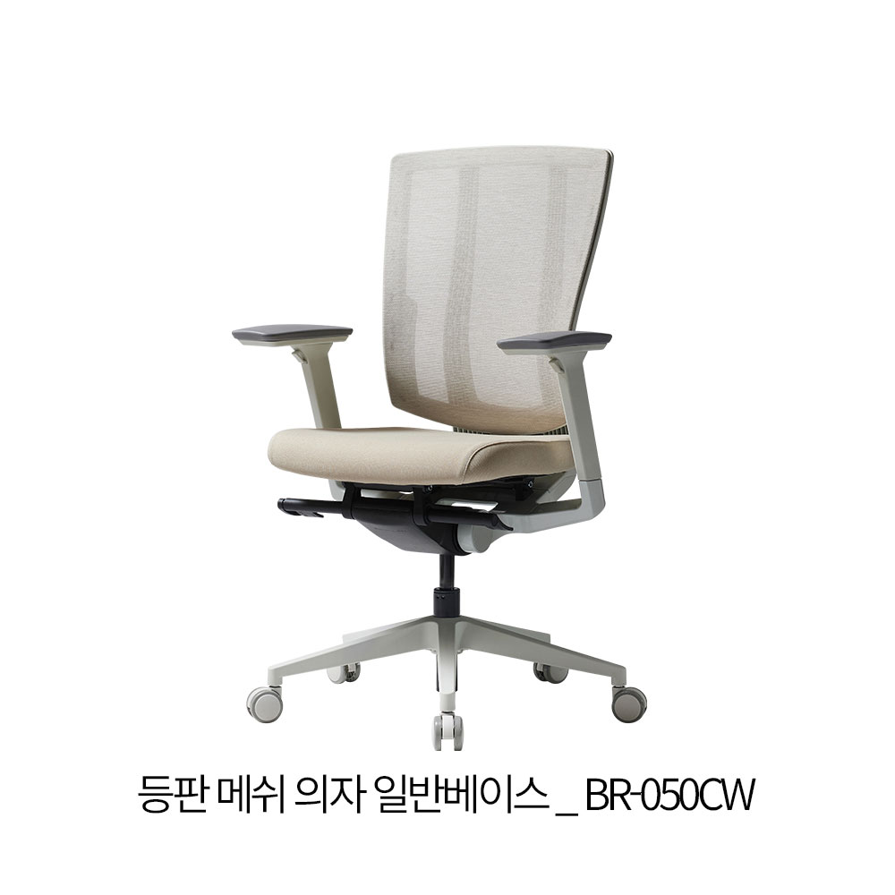 듀오백 브라보 등판 메쉬 의자 일반베이스 _ BR-050CW