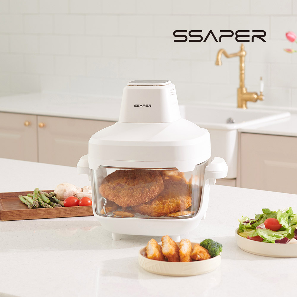 셰퍼 에어프레임 글라스 에어프라이어4.5L SS-J5065