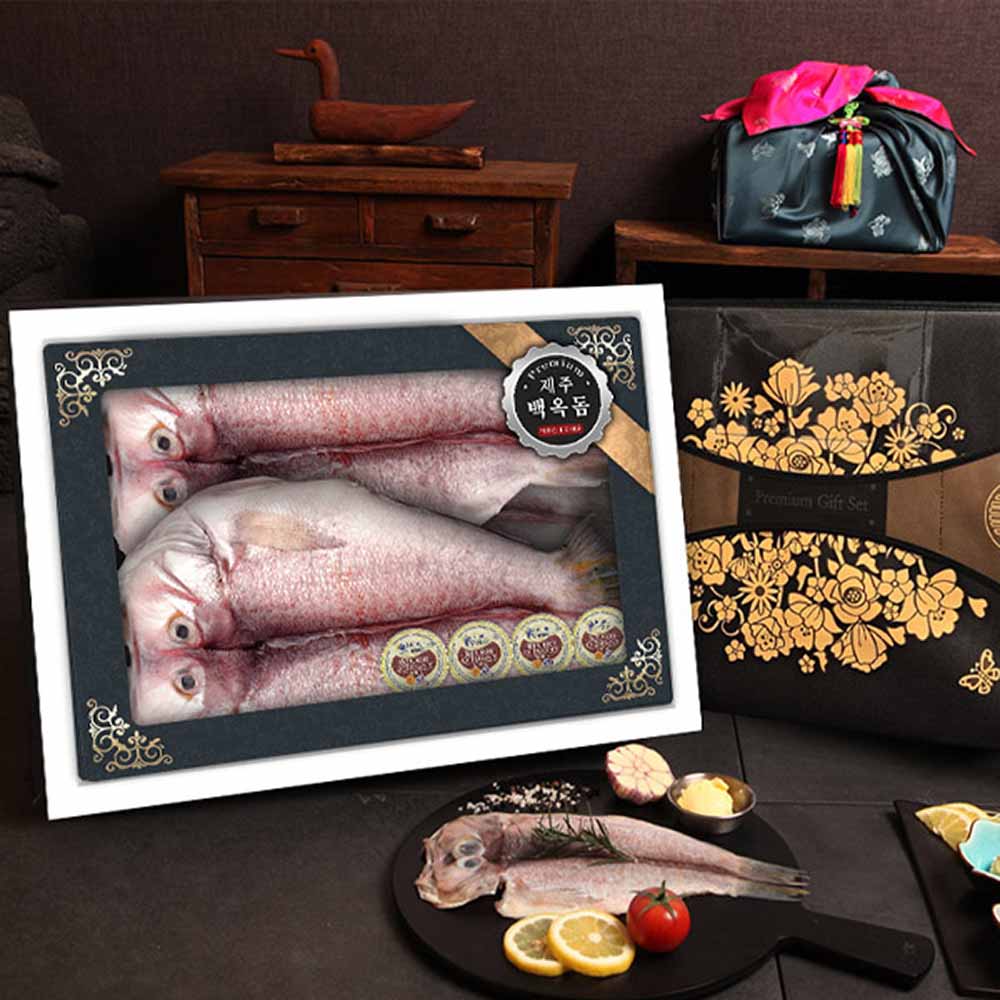 [미식가의 반상] 제주大魚_백옥돔(옥두어) 버터구이 1호(With 이즈니버터)