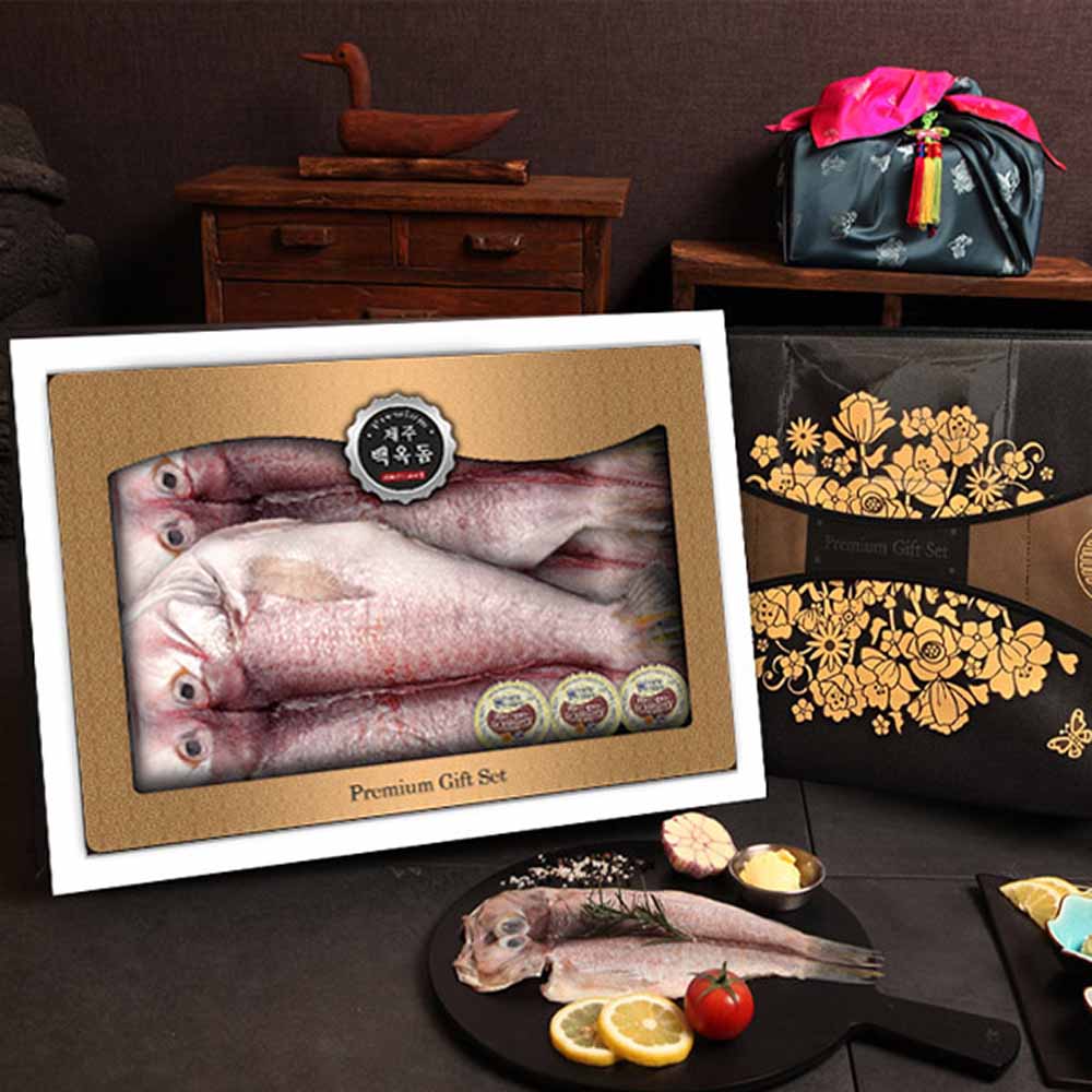 [미식가의 반상] 제주大魚_백옥돔(옥두어) 버터구이 2호(With 이즈니버터)