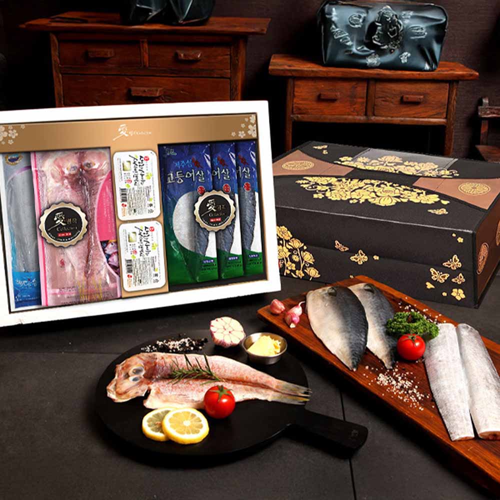 [미식가의 반상] 구이생선 제주수산 3종 한정기획(With 와사비간장)