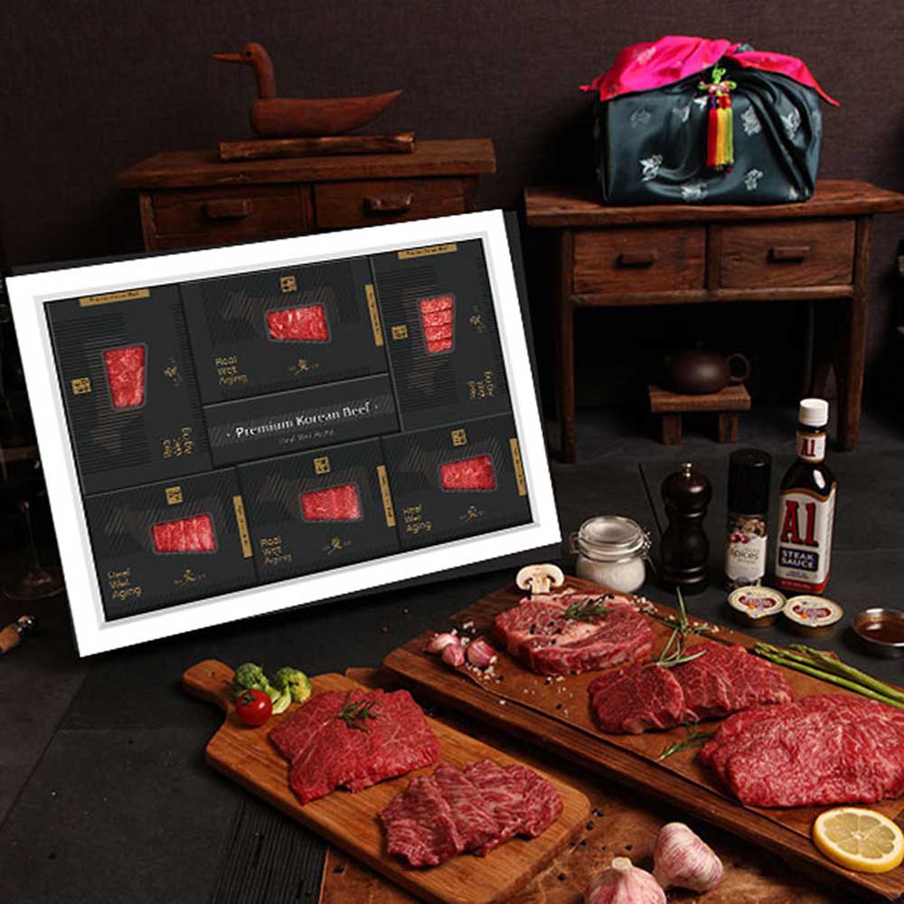 [한우애명작] 투뿔숙성 명품기획_로스&정육 인기특선(꽃삼보목불육)