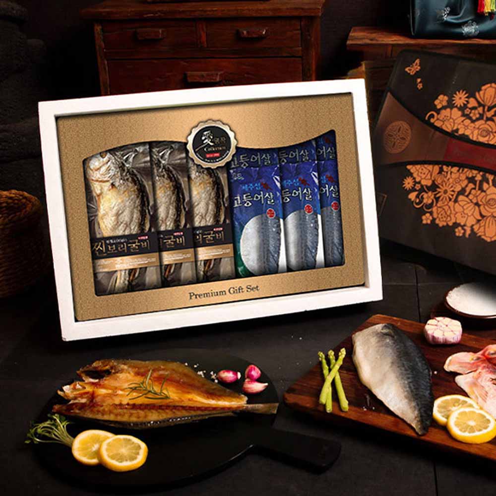 [고급한정식] 법성포 찐보리굴비&제주大고등어순살 1호