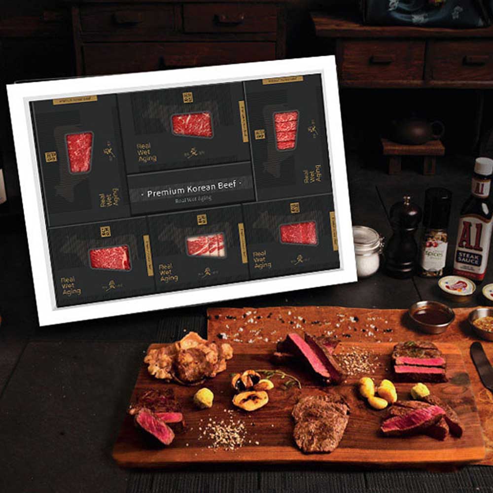 [미식가의 반상] 숙성한우 명품기획_오마카세 시그니쳐 6선(꽃채차삼보특)