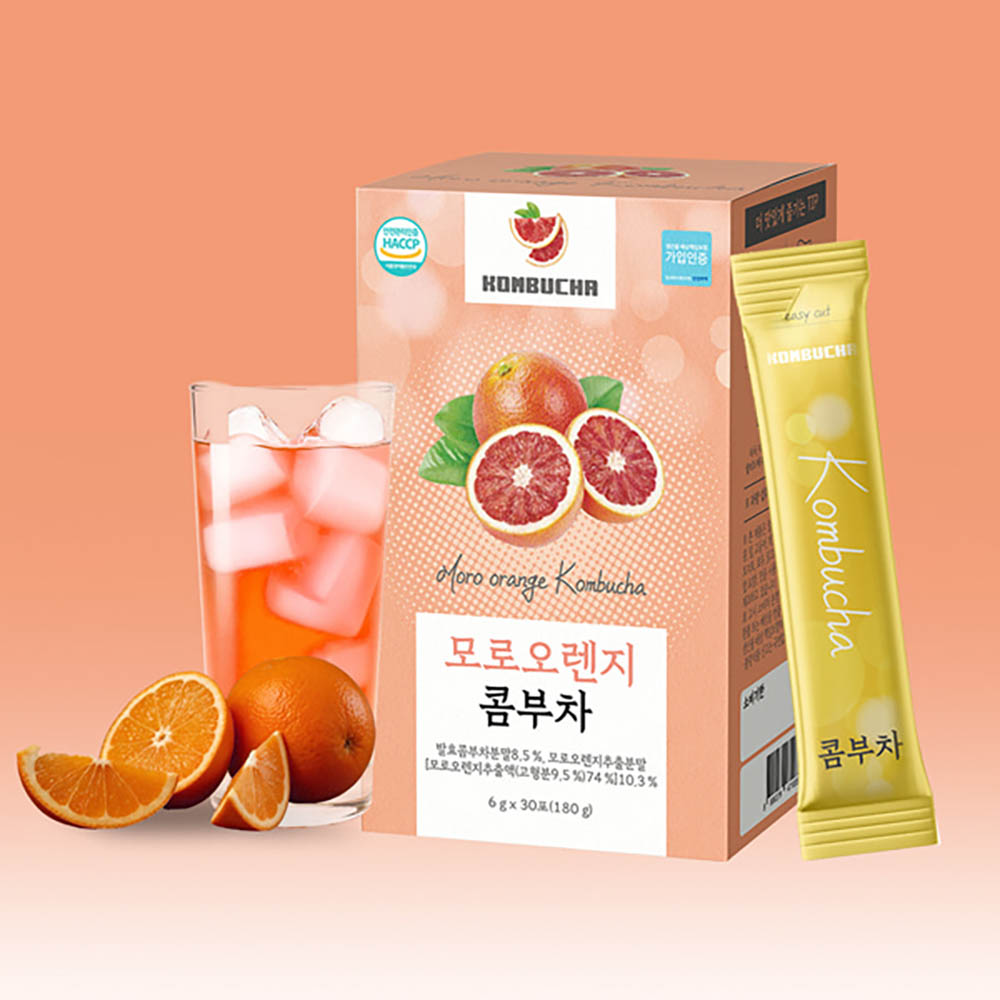 [daily] 모로오렌지 콤부차 6x30포
