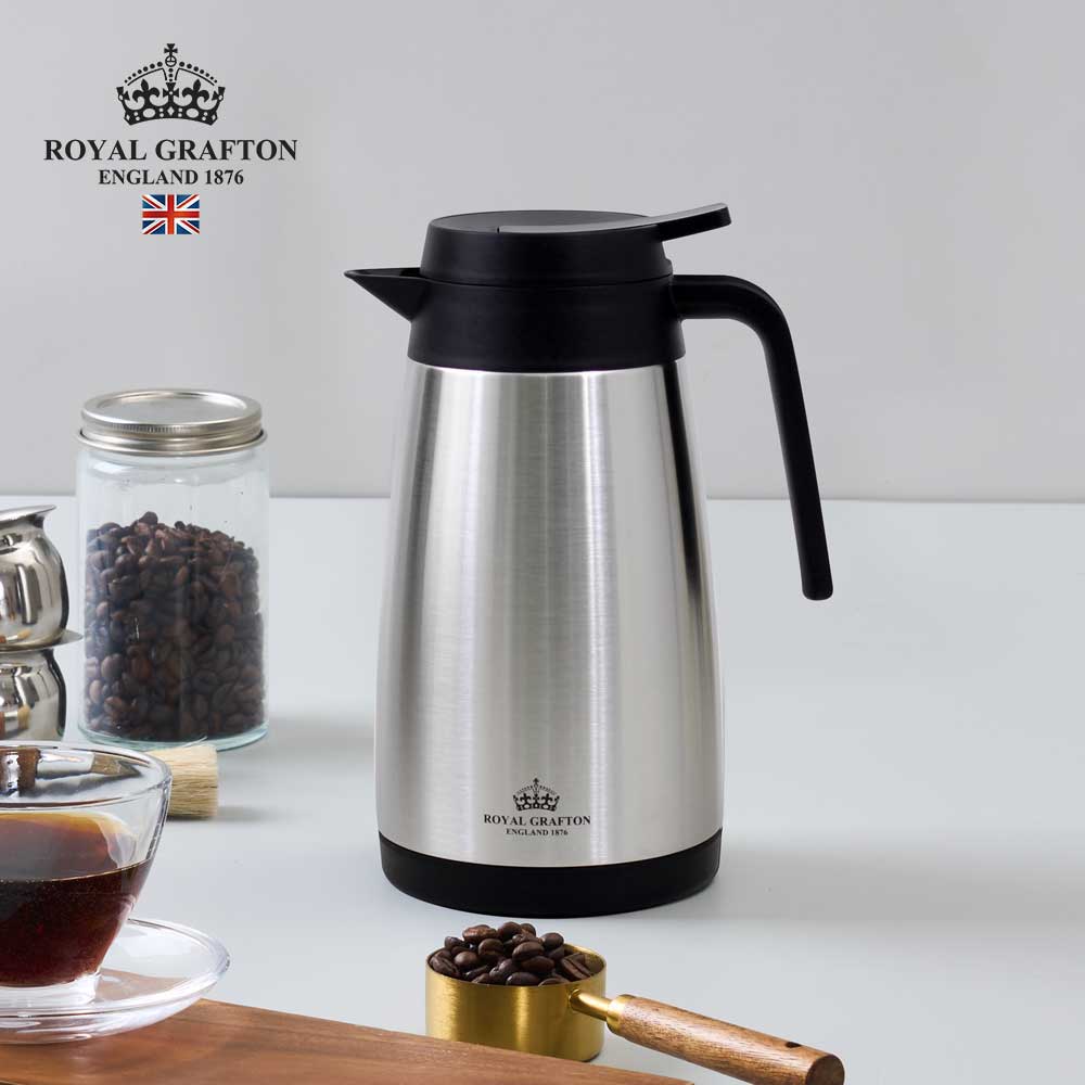 로얄그래프톤 보온보냉포트 1.5L-실버 RG4002