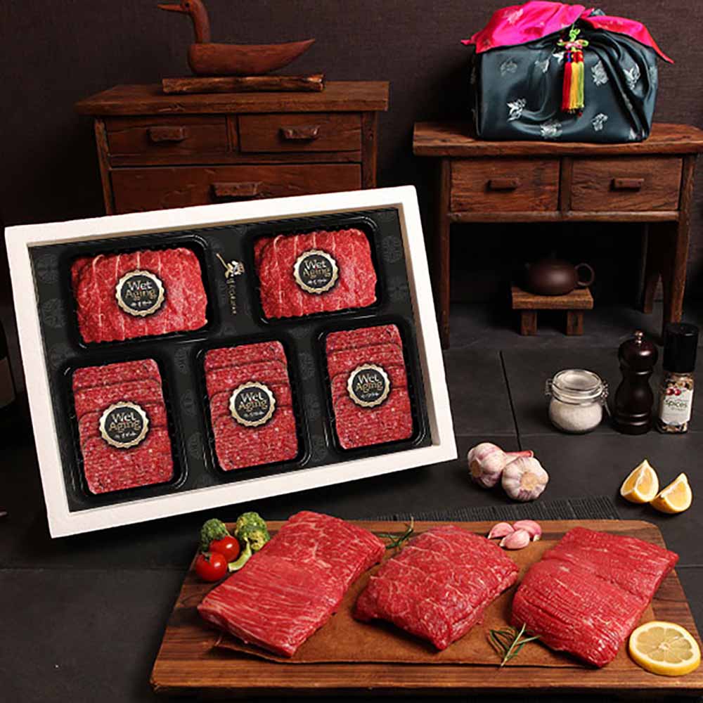 [한우애명작] 프리미엄 불고기&담양식 떡갈비 특호(불불떡떡떡)