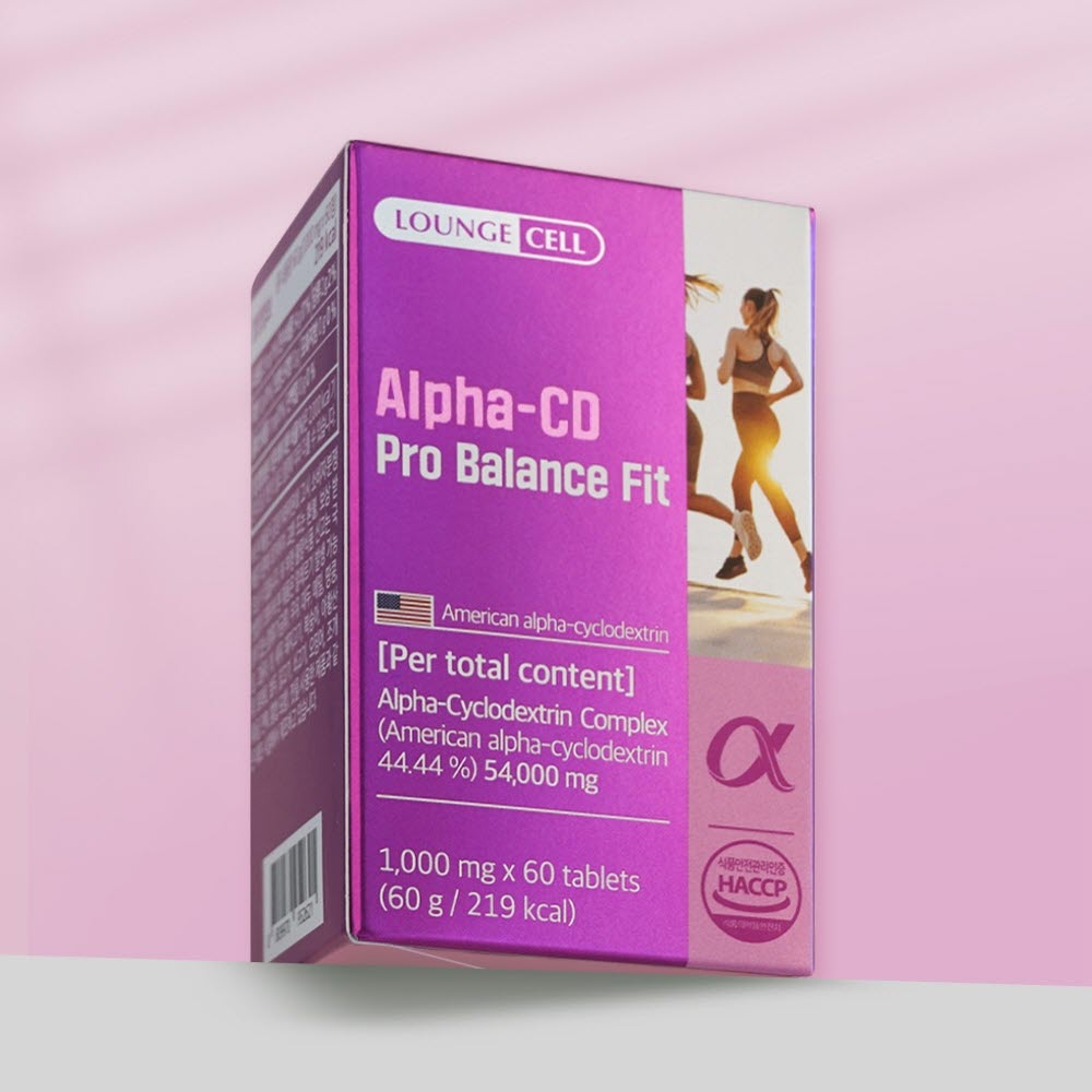 [라운지셀] 알파CD 프로 밸런스 핏 (1000mg*60정)