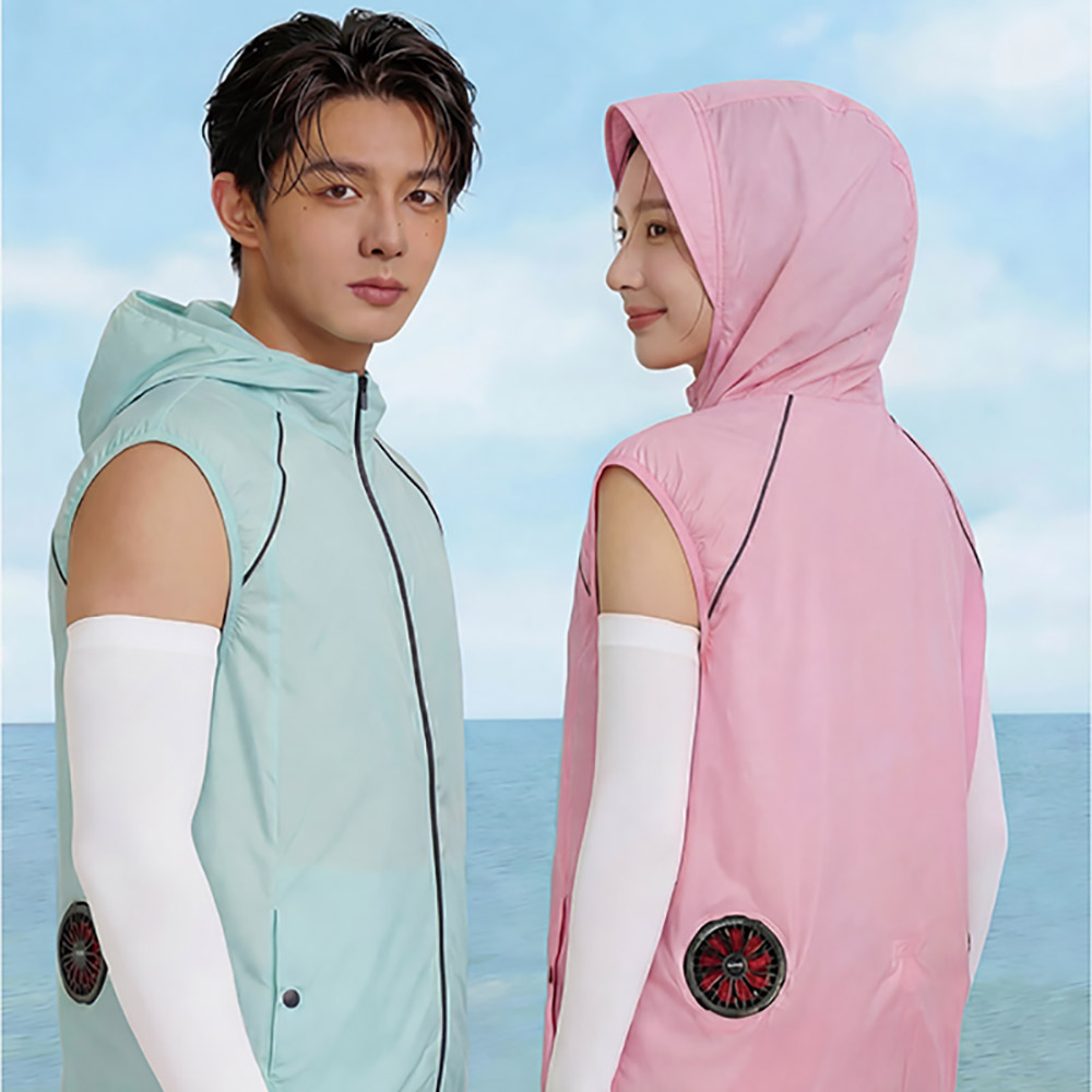 선풍기 조끼 아이스팬 조끼 (ICE FAN VEST) 세트 (B타입)