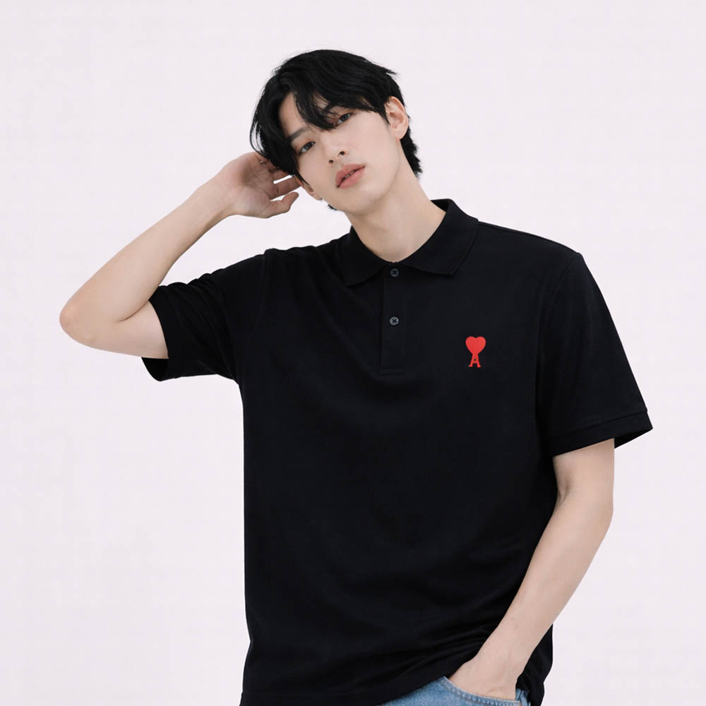 [아미] 피케 셔츠/병행수입