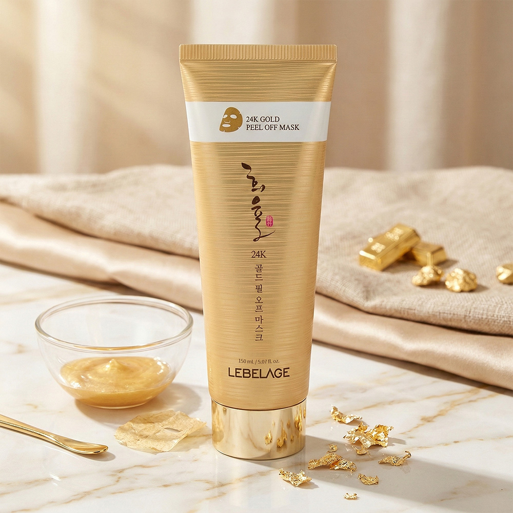 [모공 속 노폐물 제거 특화] 면세점 입점 [르베라쥬] 희율 24K 골드 필 오프 마스크 150ml