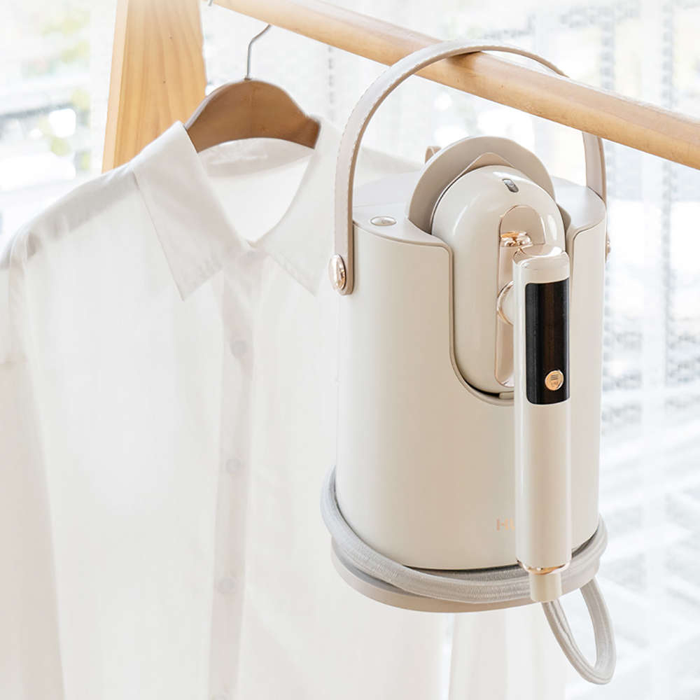 [휴고스] 2in1 핸디형 스팀다리미 (건식&습식/살균/터보스팀)