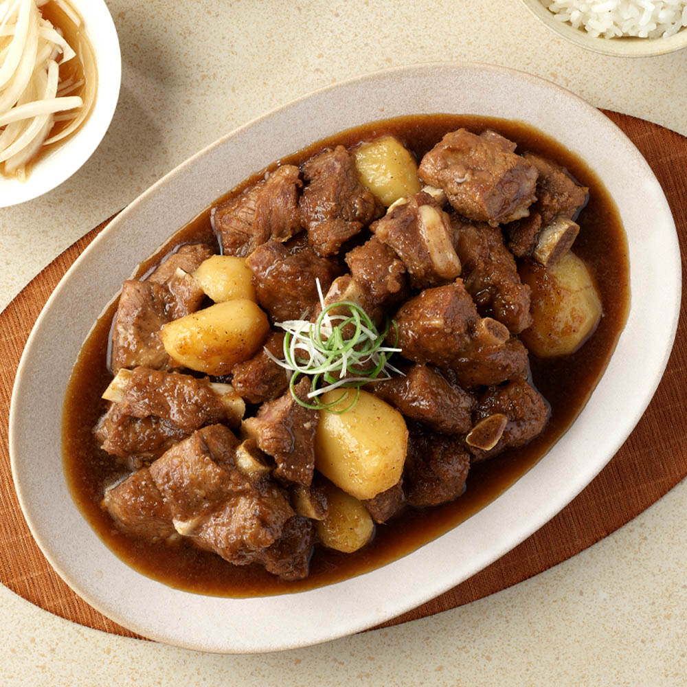 [부드럽게 식감에 깊게 배어든] 바른 양념 돼지갈비찜 1kg