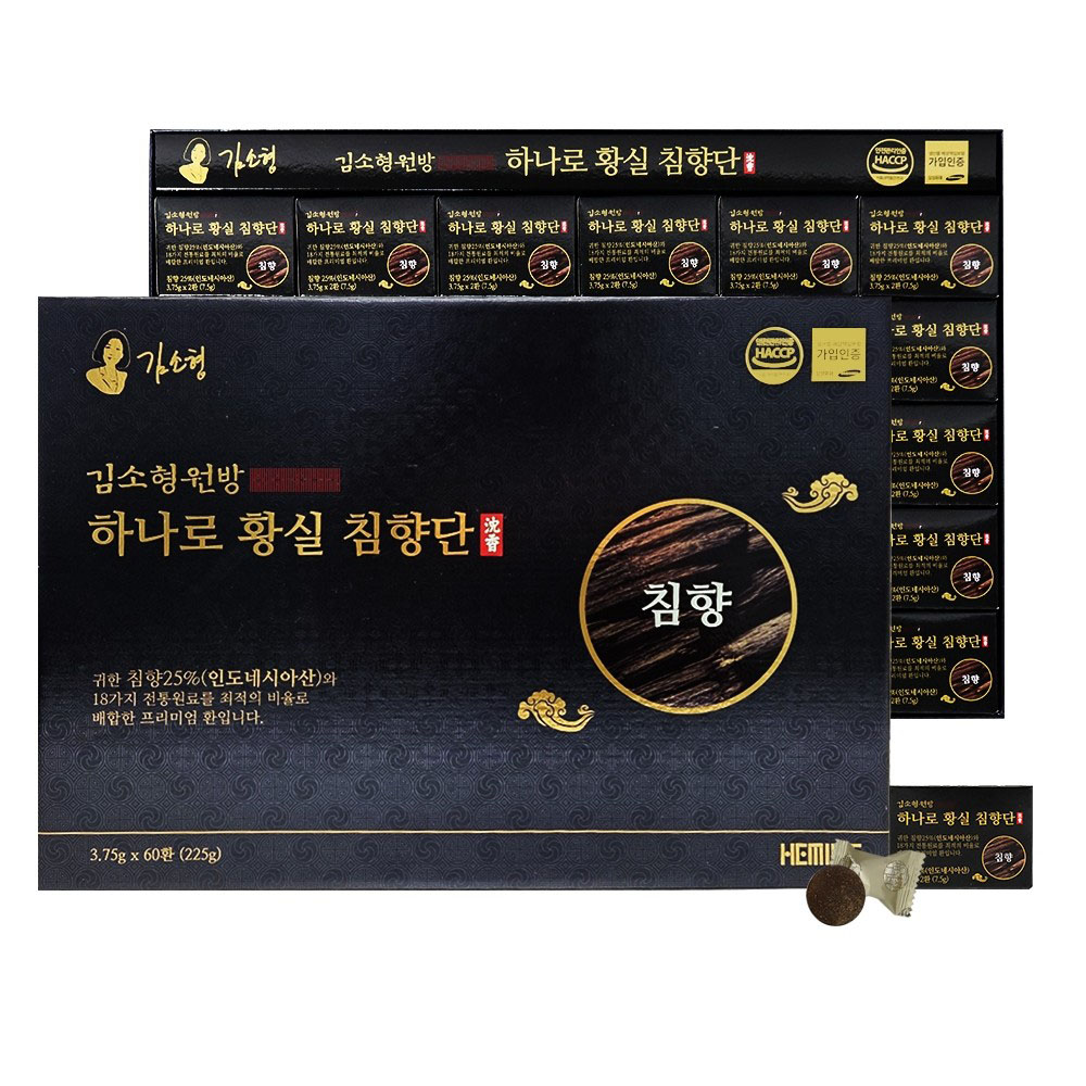 [김소형] 원방 하나로 황실 침향단 3.75g * 60환