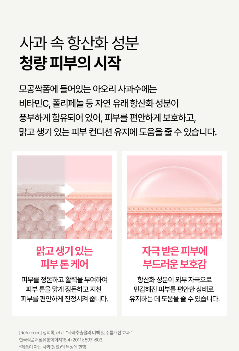 [론지] Pink Apple Pure Foam Cleanser 100ml (Pink Apple Pure Foam Cleanser)