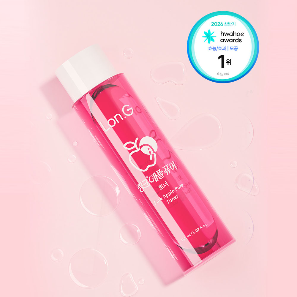 [Lonji] Pink Apple Pure Toner 150ml