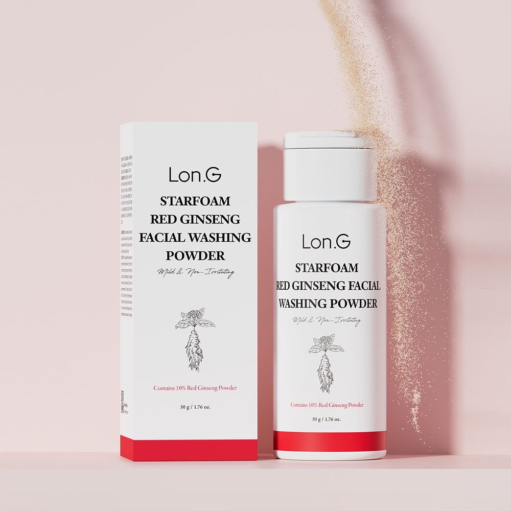 [Lonji] Starfoam Red Ginseng Facial Washing Powder 50g (Starfoam Red Ginseng Facial Washing Powder)