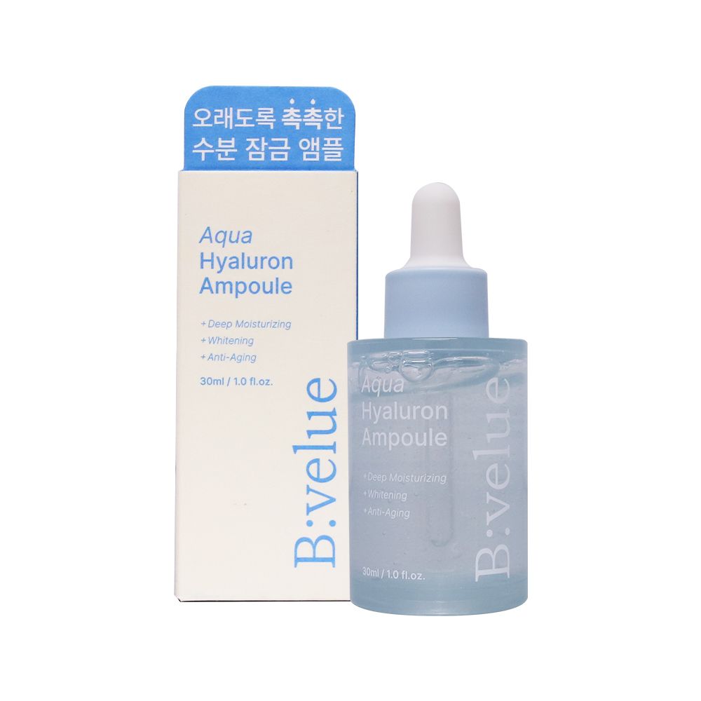 [Be:velue] Bevelue Aqua Hyaluronic Acid Ampoule 30ml x 2 pieces
