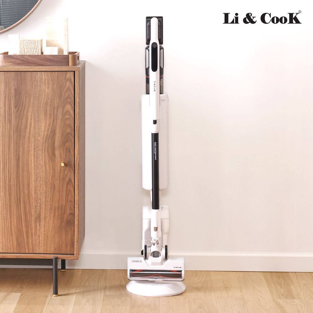 [RI&COOK] Dust Station BLDC Cordless Vacuum Cleaner (Automatic Dust Emptying) LXST-220W