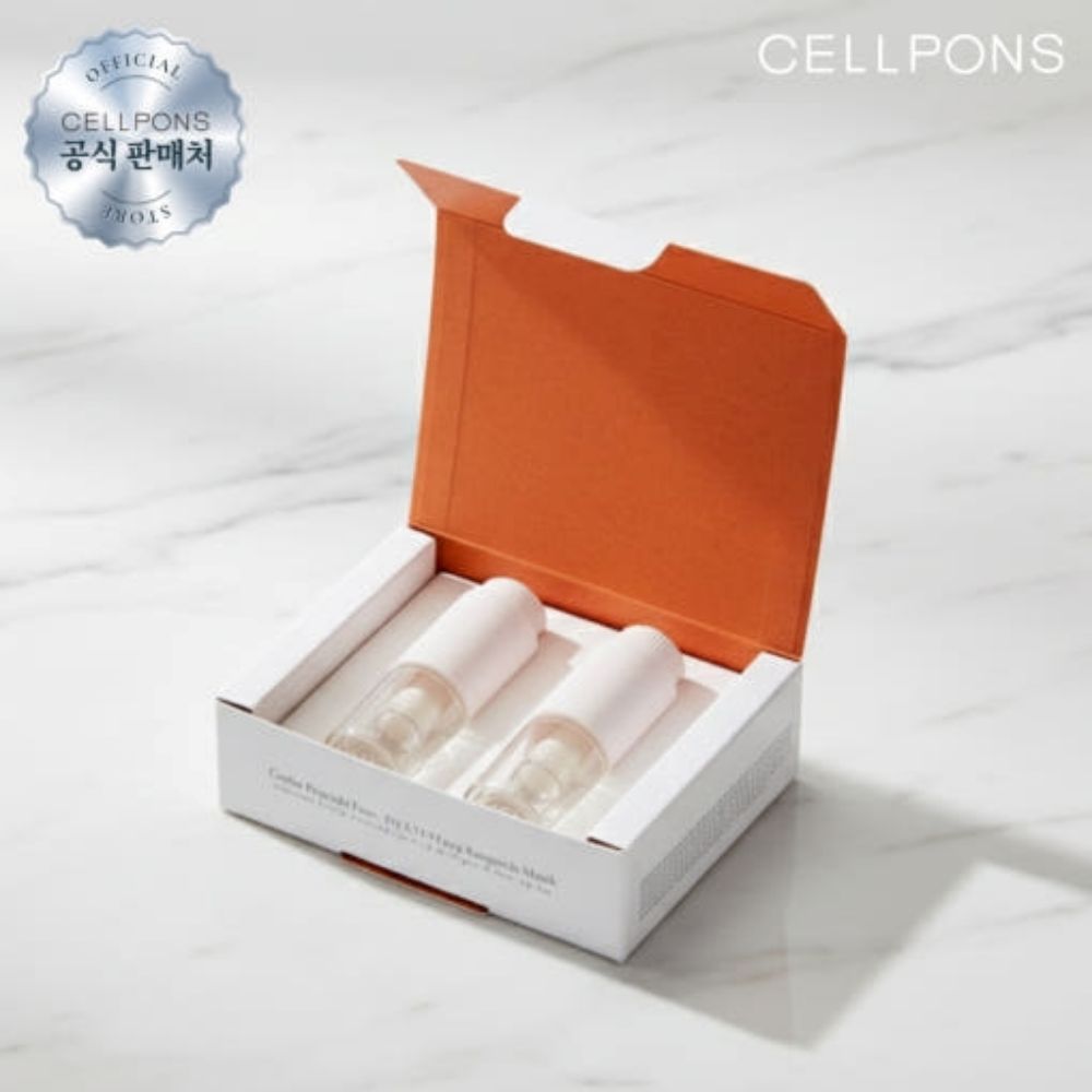 [Cell Pons] Apply Melting Thread Lifting Ampoule Whale Peptide Elasticity Serum Mask 4 Week Set (2 Basic Set Configuration)_ 2ea 1 bottle per week × 2 pieces × 2 sets
