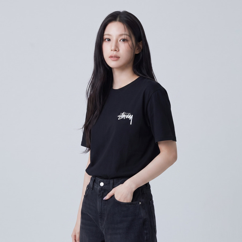 [Stussy] Fuzzy Dice Short Sleeve (Black)
