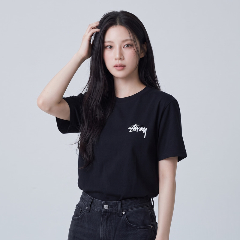 [Stussy] Fuzzy Dice Short Sleeve (Black)