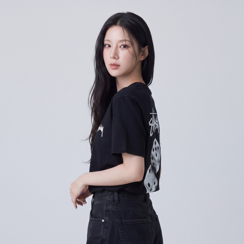 [Stussy] Fuzzy Dice Short Sleeve (Black)
