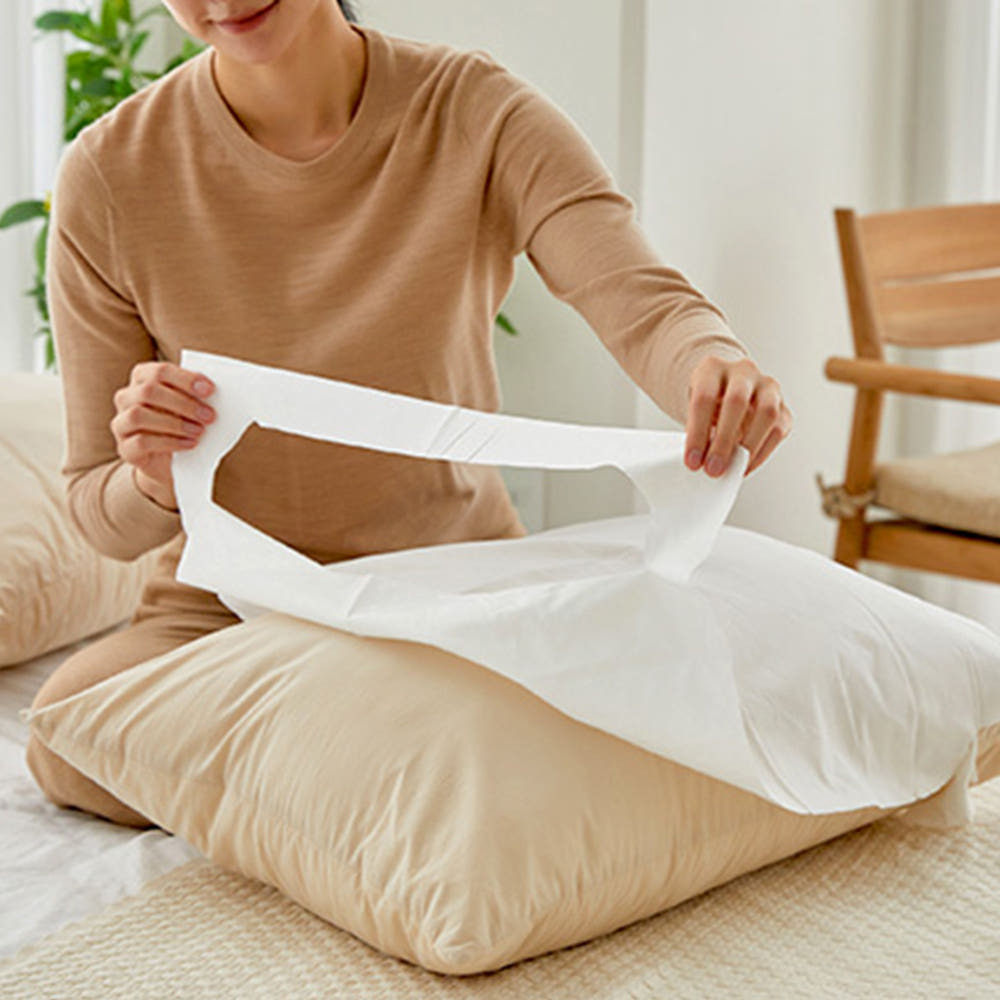 [Slow Slow] Disposable Pillow Covers 15 Sheets L