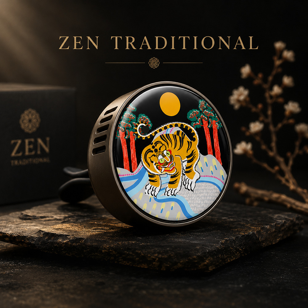[Fleume] ZEN TRADITIONAL Luxury Car Air Vent Metal Diffuser