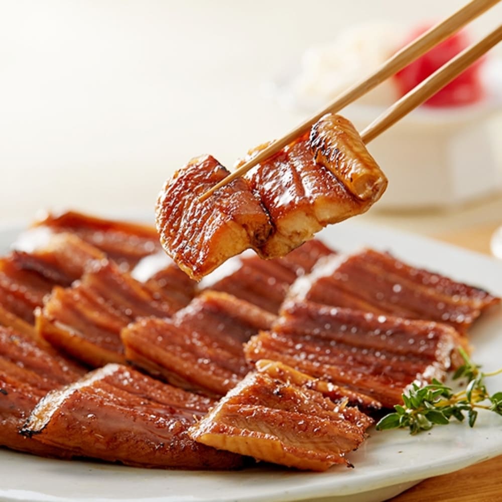 [Cheong-a Seafood] 100% Domestic Natural Seasoned Bite-Sized Delicious Eel 120g 1 pc